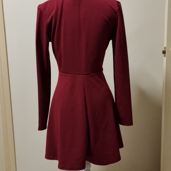 Long sleeve skater dress - Picture 2 of 2